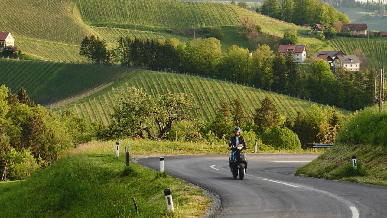 Отель Landgut Am Poessnitzberg Лойчах Экстерьер фото